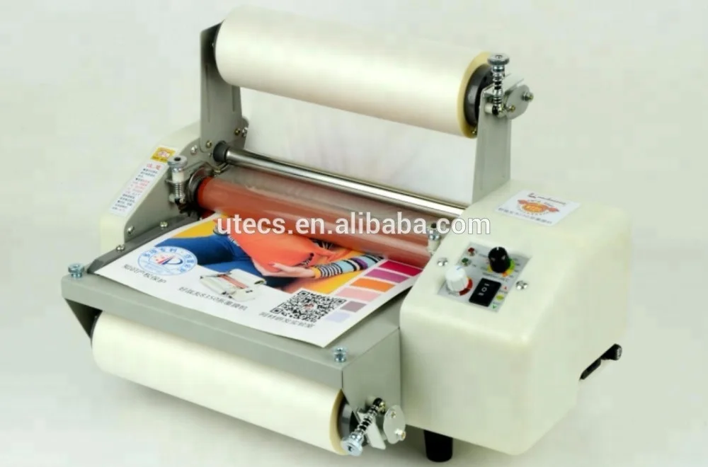 FM8230 A2 A3 A4 Bopp PET Preglued tabletop Thermal laminator cold laminating machine