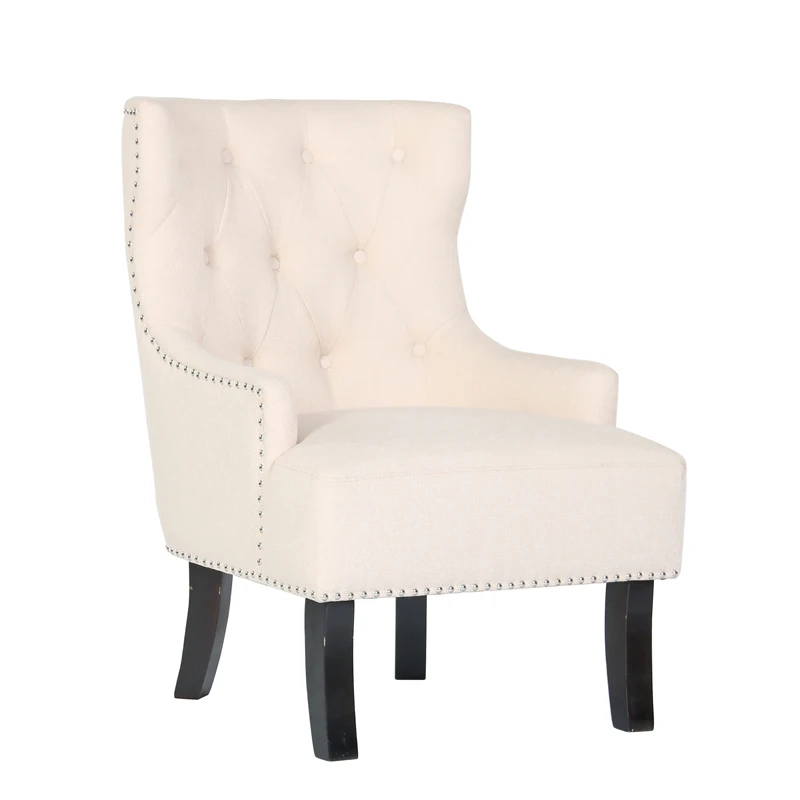 
Fabric Home modern Design Living Room leisure Chair with Armrest 