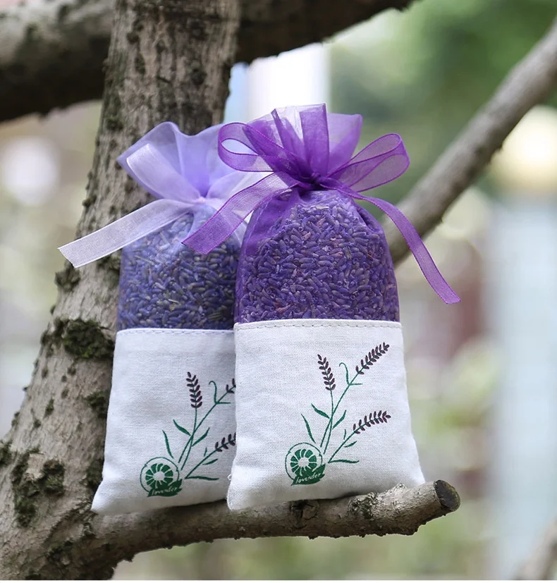 100% organic dried lavender buds lavender sachet bag