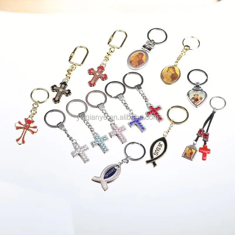 
fashion popular new The Greek cross drill key chain 