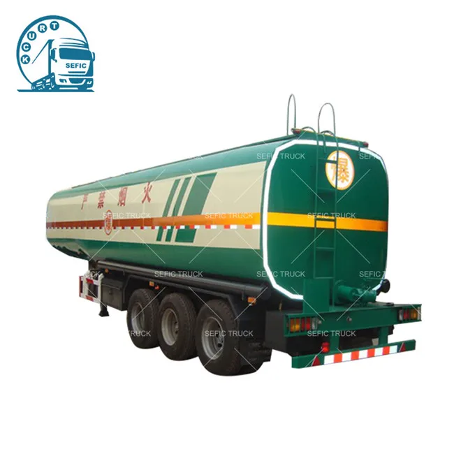 
Tri axle gooseneck oil fuel transportation fuel tanker truck for sale 