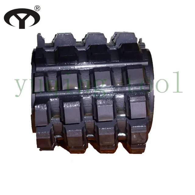 HSS M2/M35 Parallel side Spline Gear Hob with TIALN Coating