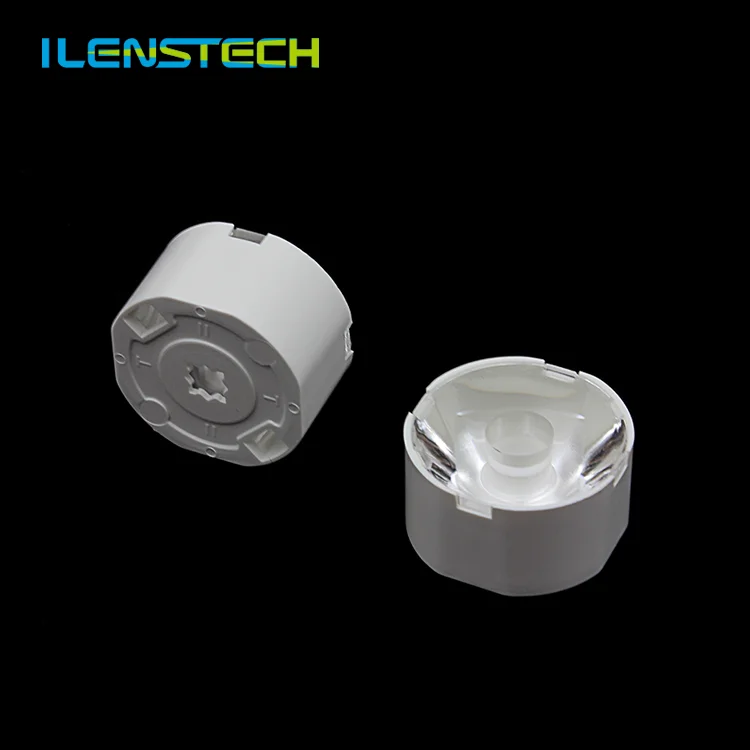Ilenstech 8 degree narrow beam led lens with Self-adhesive tape /23mm lens secondary optics