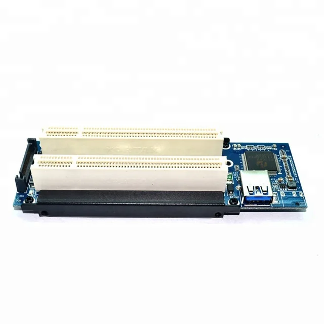 
PCIE to daul 2port PCI riser converter adapter card 