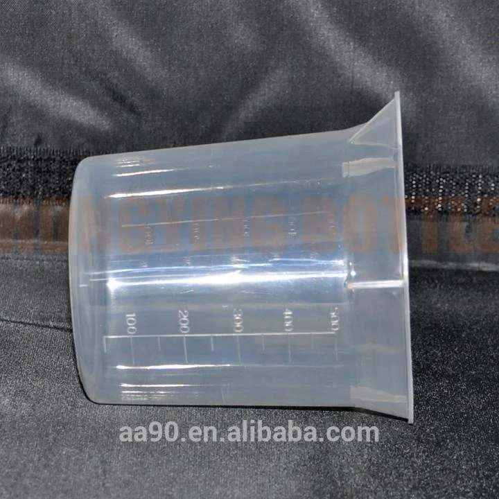 500ml plastic measuring cup 500ml beaker  Can customize blow molding and injection mold
