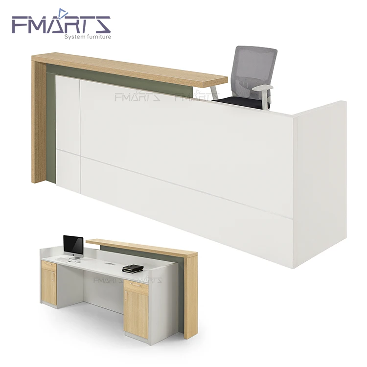 Привлекательный дизайн, роскошная стойка регистрации больничной клиники