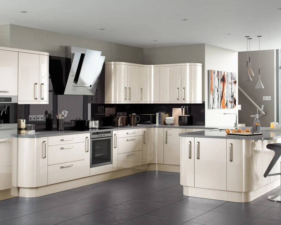 2024 Vermont New Modern Custom Design Professional Kitchen Cabinet Supplier With Cheap Price