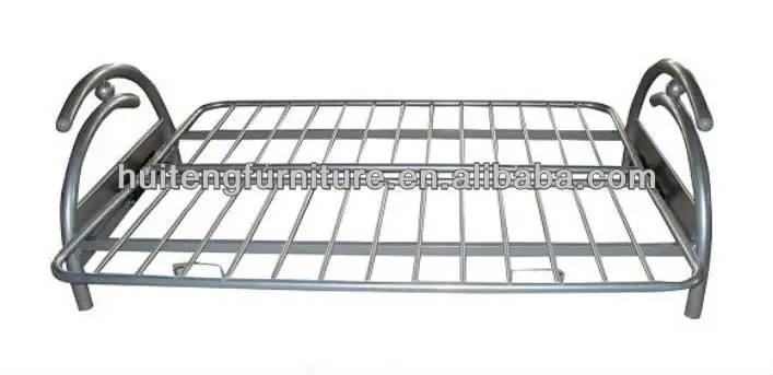 China Cheap Child Price Metal Vintage Wrought Iron Bed, Bunk Bed For Sale Cheap folding bed iron made