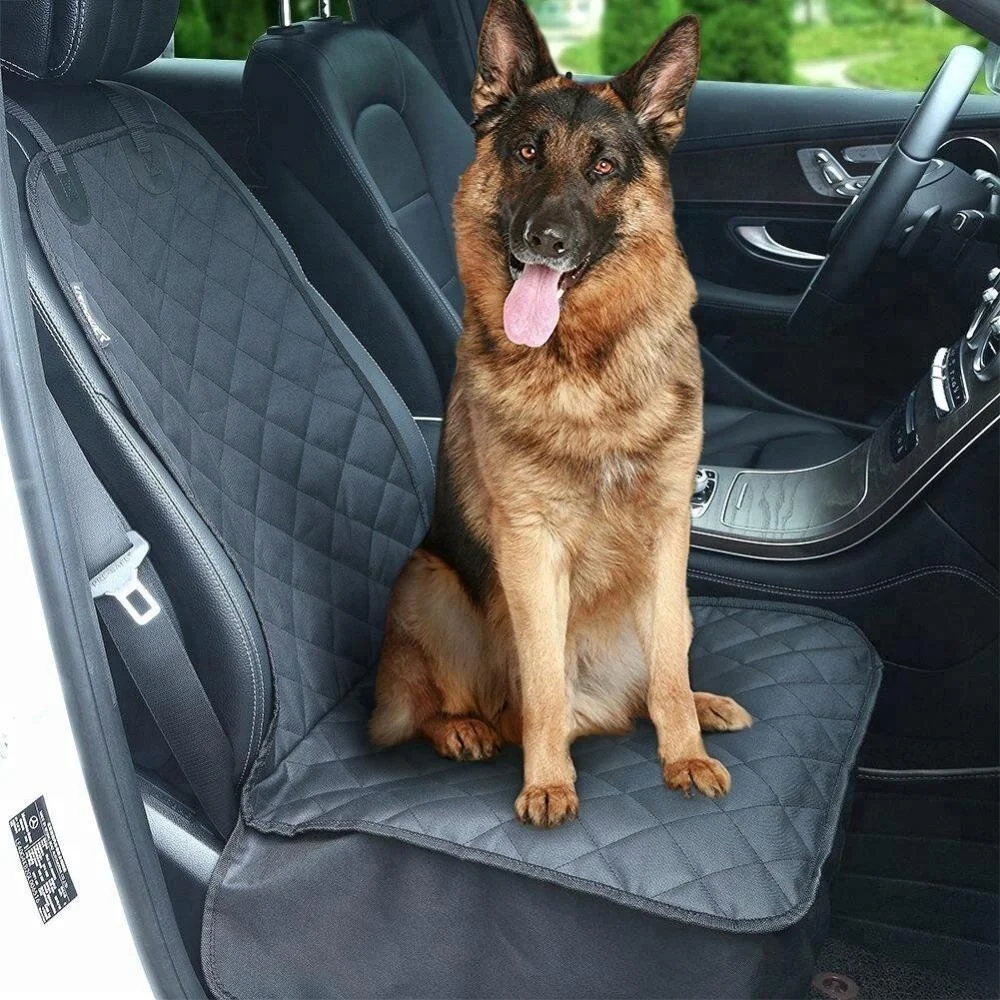 Factory wholesale Quilted Soft Pet Dog Front Seat Cover For Cars