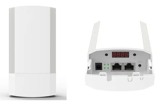 11n 2.4G 300Mbps Outdoor CPE with  it work in pairs for point to point connection,outdoor oem wireless cpe