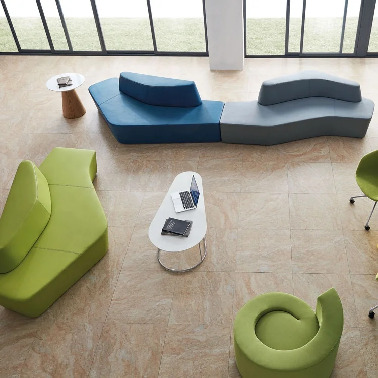 modern Sofa set designs latest office furniture items beautiful  leather office couch section sofa seating