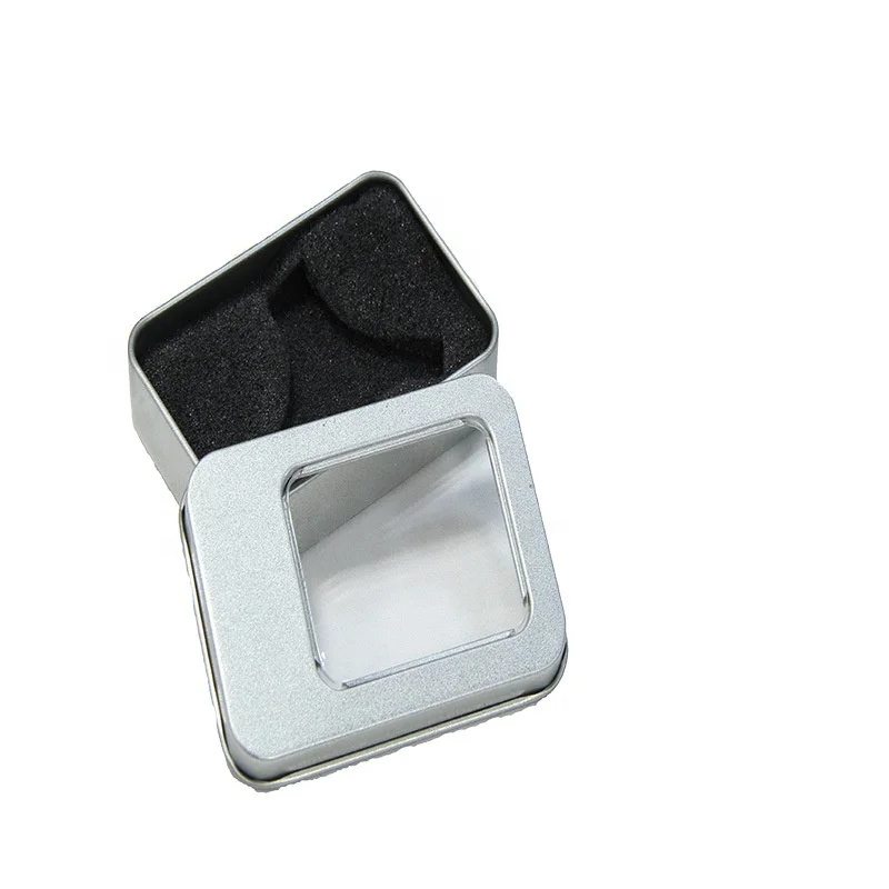 
Candy Mints Jewelry Ear ring cufflink USB Packaging gift Window Tin Box band aid tin box orgnizer storage box organizer estuche 