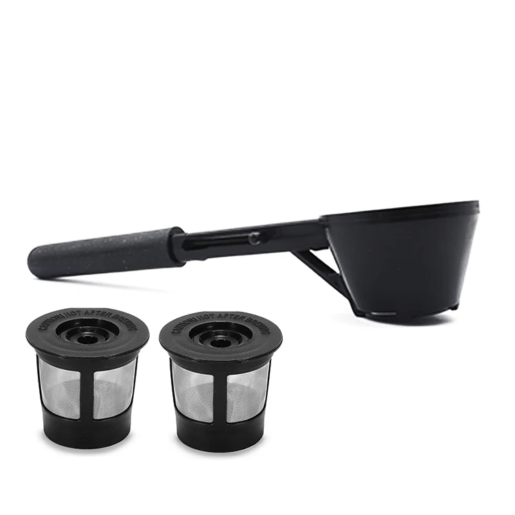 Precise measurement Easy to store Keurig coffee powder scoop K Coffee Tongs & Single Serve Filter Set