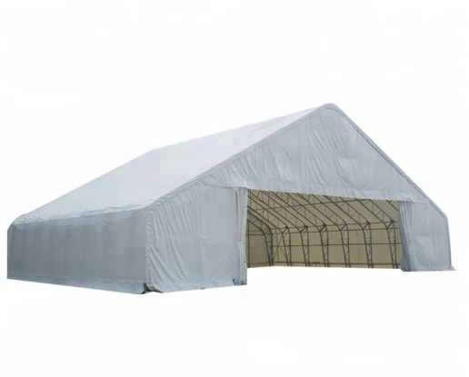 Steel Structure Large Outdoor PVC Storage Tent As Warehouse