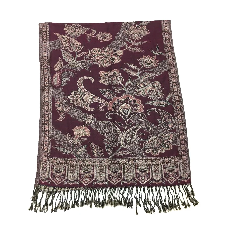 New Style 32 Models Winter Warm Fashion Metallic Gold Lurex Jacquard Shawl Pashmina stole scarf