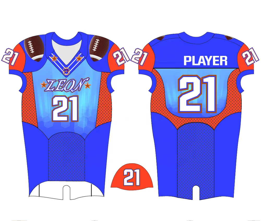 wholesale customized team logo sublimation american football uniform