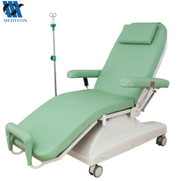 MDK-C107  Luxurious Linak Motor Patient Blood Donor Dialysis Electric Chemotherapy  Chairs Price