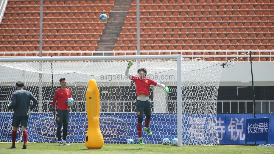 AirGoal Sports training equipment, inflatable soccer dummy, handball dummy