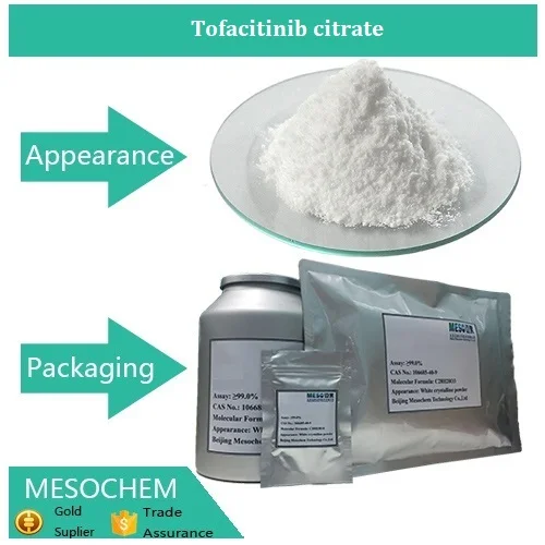 
99% assay Tofacitinib citrate API powder CAS 540737-29-9 