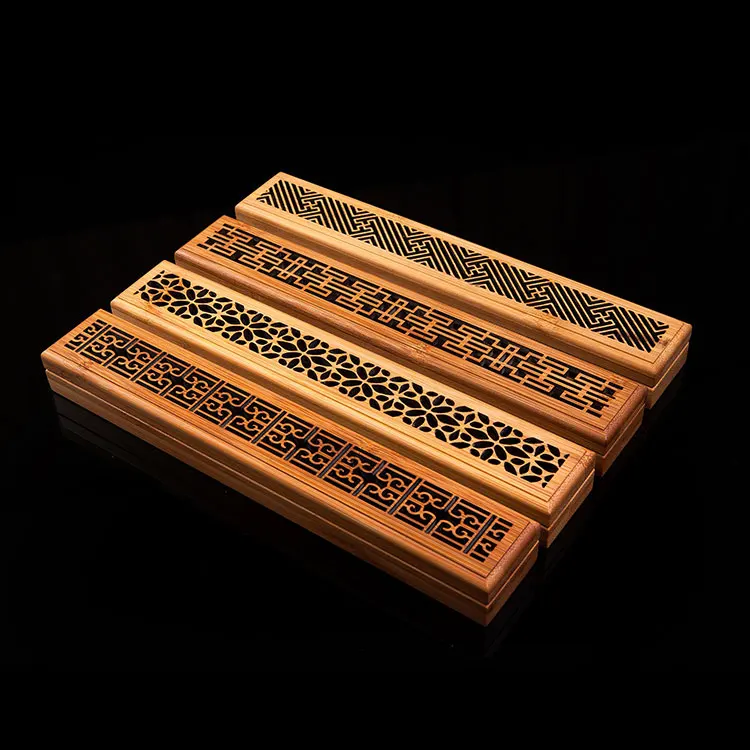 Горячая Распродажа, Бамбуковая курильница, идеальный держатель для благовоний, оптовая продажа, палочка, курильница