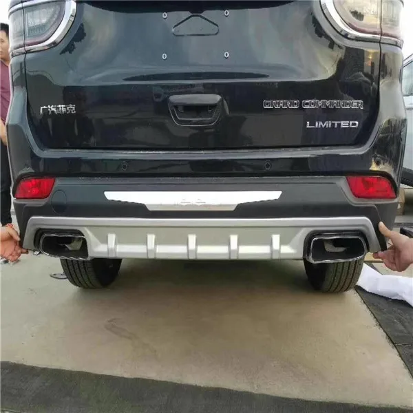 Good Quality ABS Front and Rear Bumper bumper protector  for 2018 Jeep Grand Commander