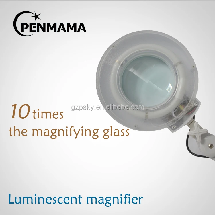 LED magnifier desktop led magnifying lamp with CE