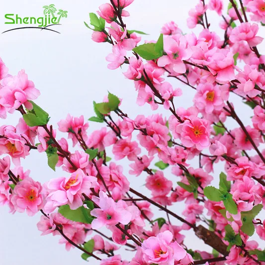 6.5 feet wedding table centerpiece tree artificial peach blossom tree