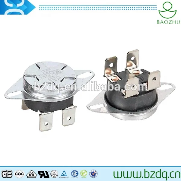 household appliance  fridges high power snap action bimetal KSD302  Thermostat