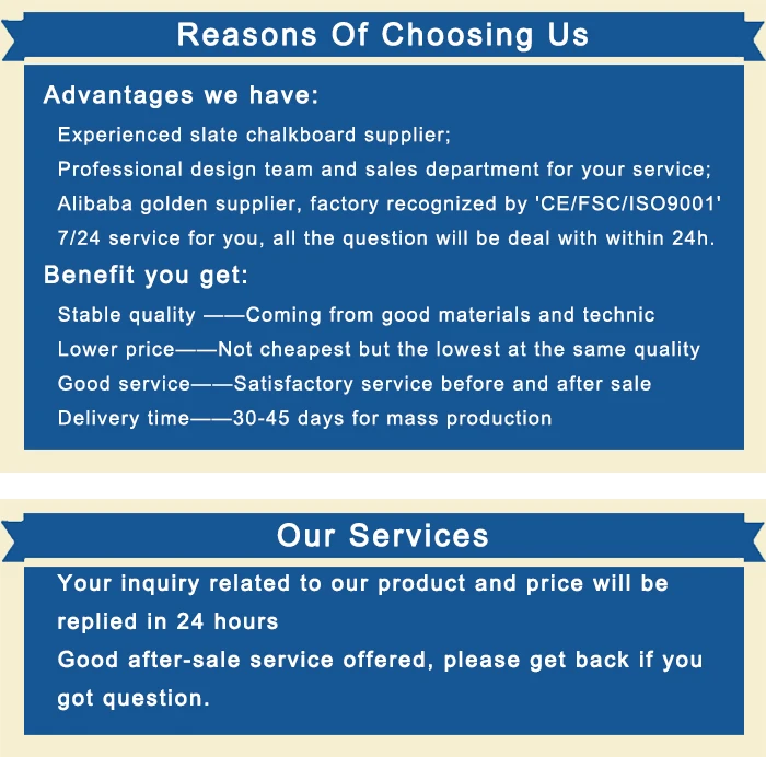 why choose us & our services