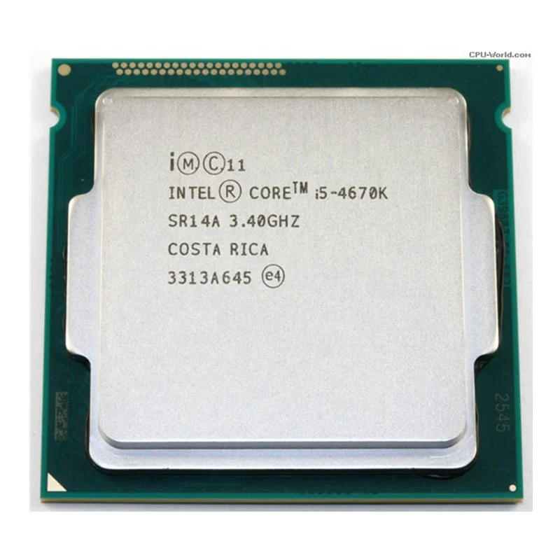 FOR Intel Core CPU i5-4670K Processor (6M Cache, up to 3.80 GHz) LGA1150