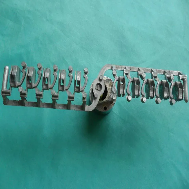 OEM customized multi cavity die casting zipper slider mold
