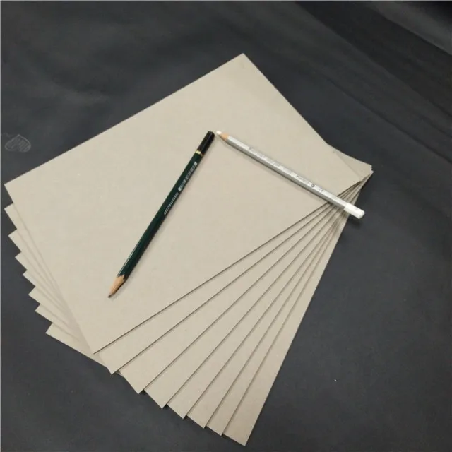 
grey board 3.0mm 4.0mm two side binding board gray board for paper boxes 