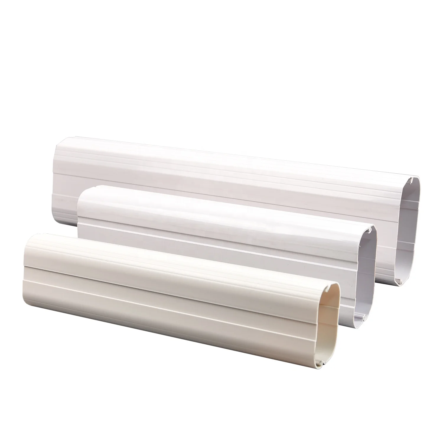 PVC Outdoor Cable Trunking for Air Conditioning Copper Tube