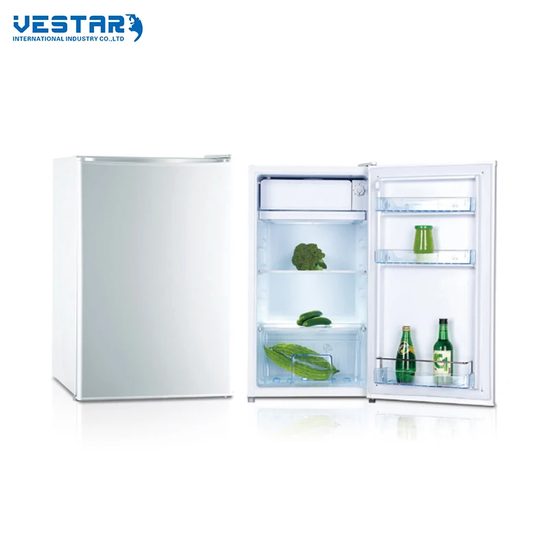 Hot selling Japanese hotel project use mini refrigerator single door fridge