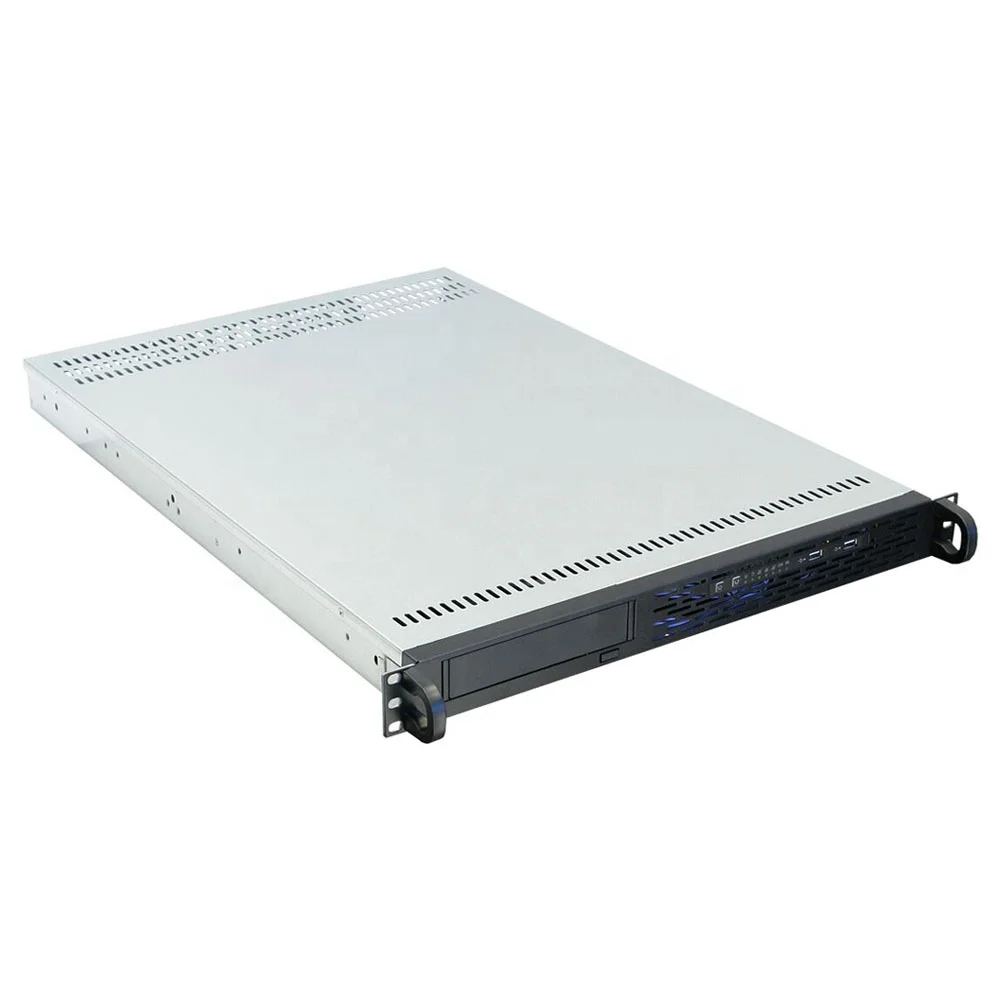 PC Computer Industrial Rack Mount Server Chassis Case 1U