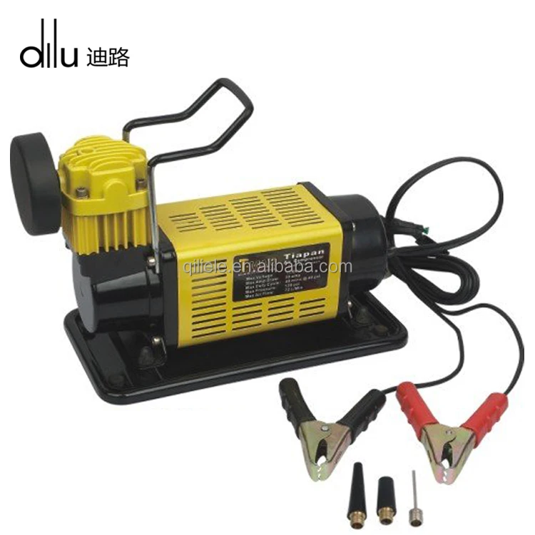 DC12V 4WD car air compressor factory , Heavy duty car air compressor