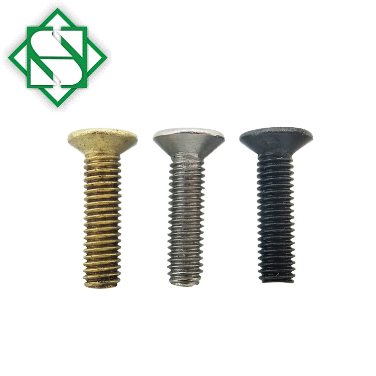 Satin Nickel Socket Head Cap Screws Flat Head Machine Screw