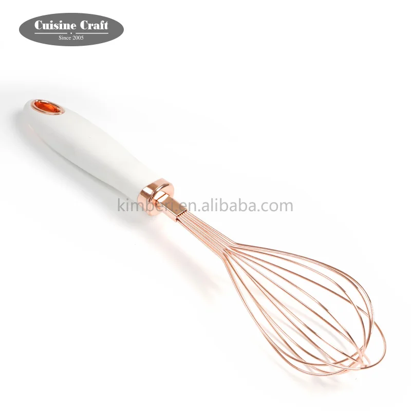 Hot selling 5 wires 9' stainless steel manual egg beater egg whisk with silicone handle