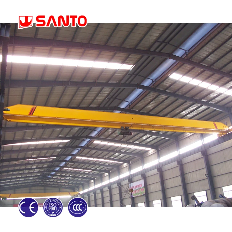 Workshop lifting equipment monorail overhead crane traveling crane with crane warning light