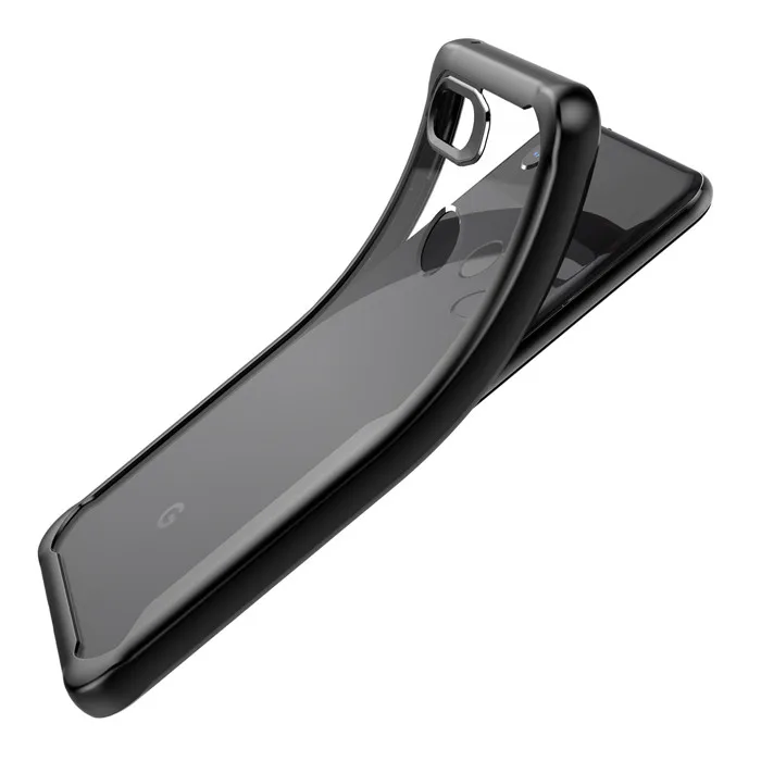 Shockproof Acrylic case Hybrid clear Hard PC back cover case for Google Pixel 3A 3A XL