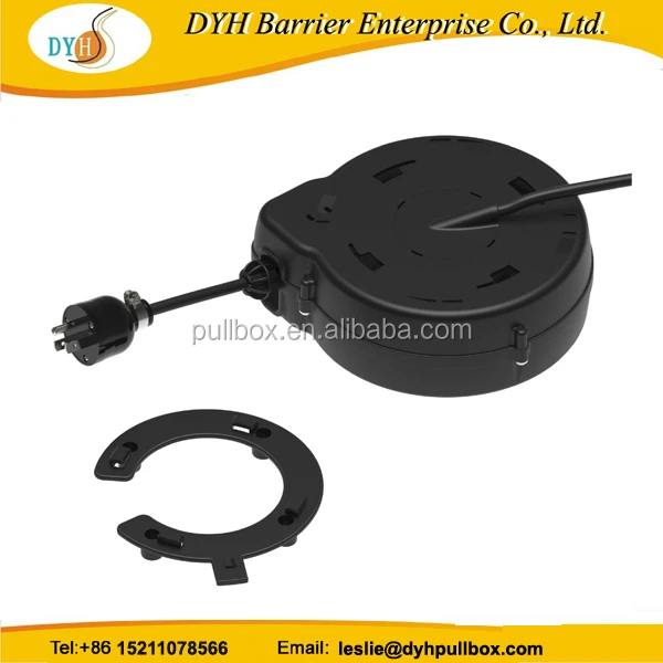 Extension Cord Plastic Retractable Cable Reel for Medical Equipment