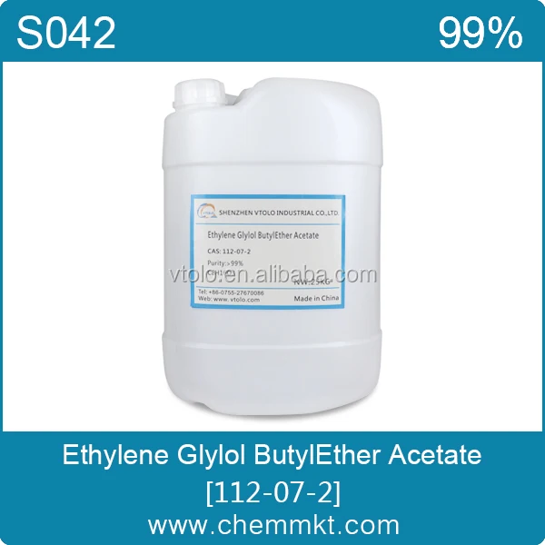 Бутиловый эфир этиленгликоль-ацетат / 2-Бутоксиэтил ацетат CAS 112-07-2