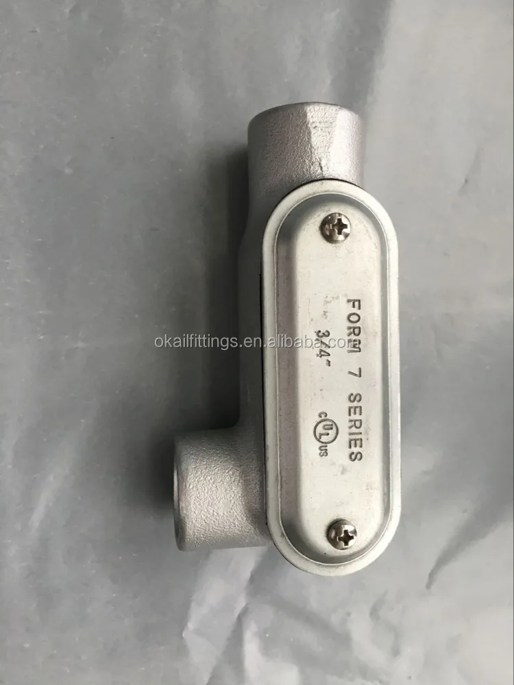 Lb Style Conduit Body, Malleable Iron For Electrical Service Entrance Wires Or As Economical Convenience Box