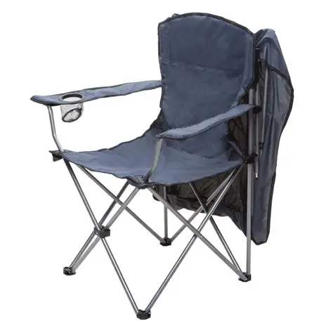 
Holder Portable Folding Camping Outdoor Seat Shade Canopy Beach Chair With Cup 
