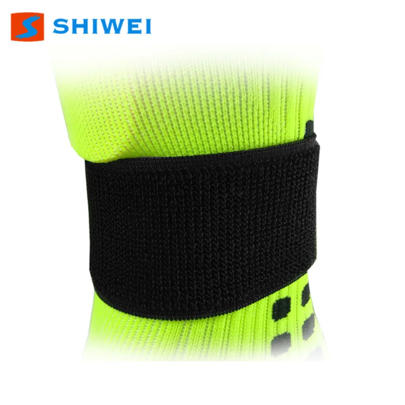 SHIWEI-7019 # на открытом воздухе тренировок Футбол shinguard держать ремни