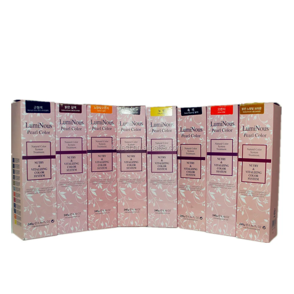 
certification private label service acid crazy permanent hair color cream 