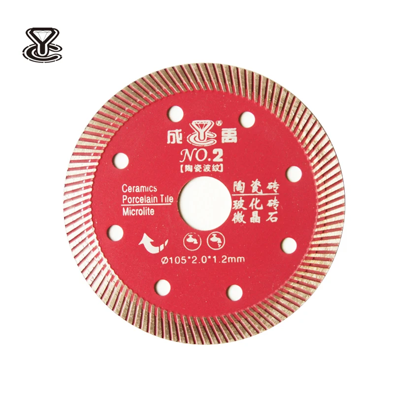 105mmAlumina Ceramic Circular Cutter Disc Dry Cutting Segment Diamond Saw Blade