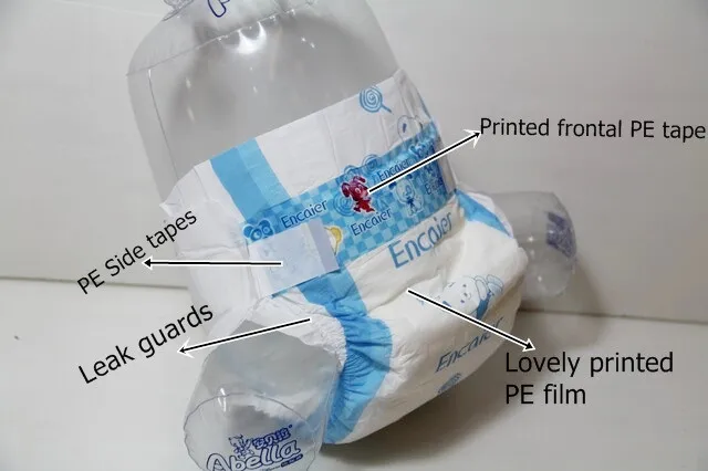 GHANA TOGO BENIN  Encaier economic sleepy diaper comfortable hot selling DISPOSABLE DIAPERS KIDS CHEAP BABY DIAPERS ONLINE