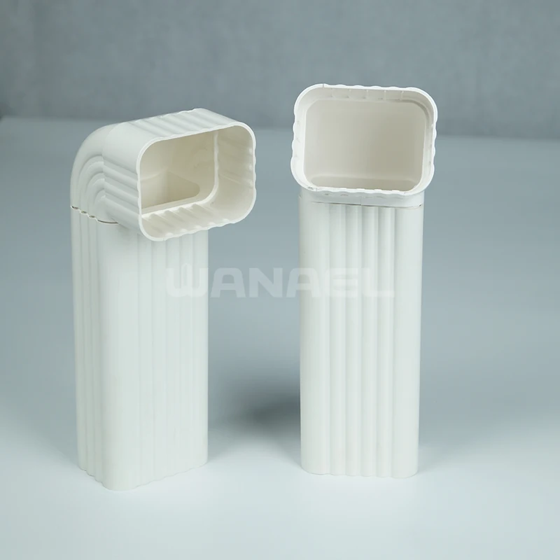 Other Plastic Rain Gutter K-type Pvc Gutter And Downpipe For Roof System