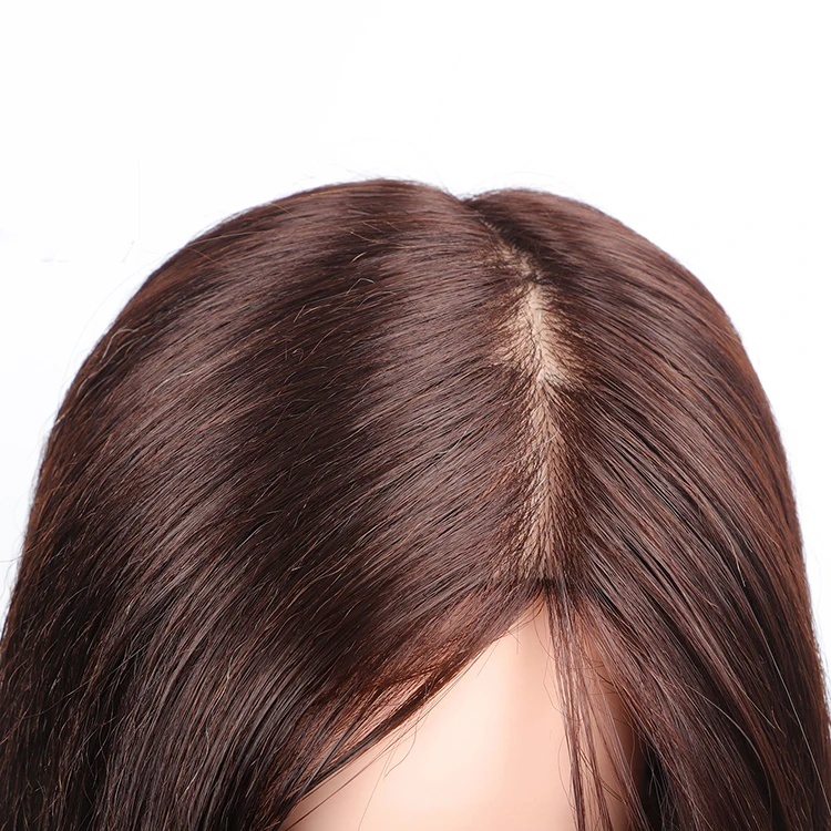 
popular teaching mannequin head animal hair and synthetic hair mixture 